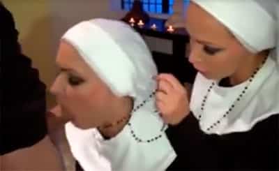 Porno monjas