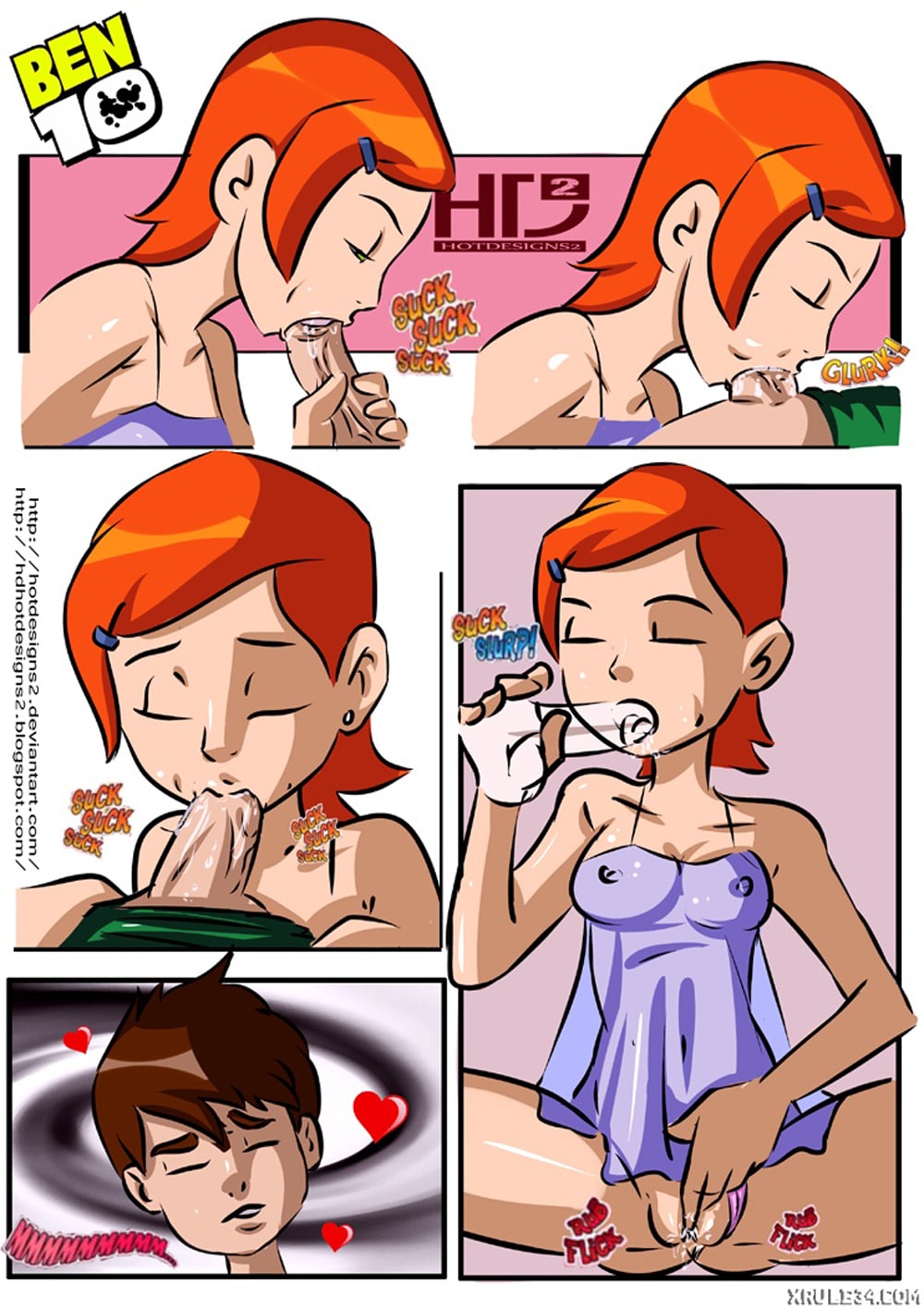 comic de porno de ben 10