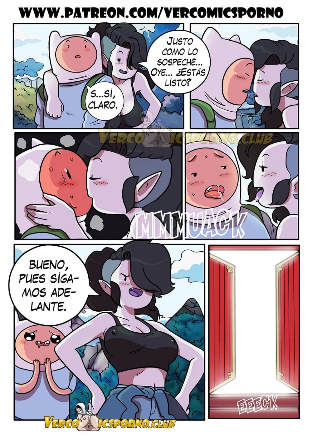 Comic porno hora de aventura 7