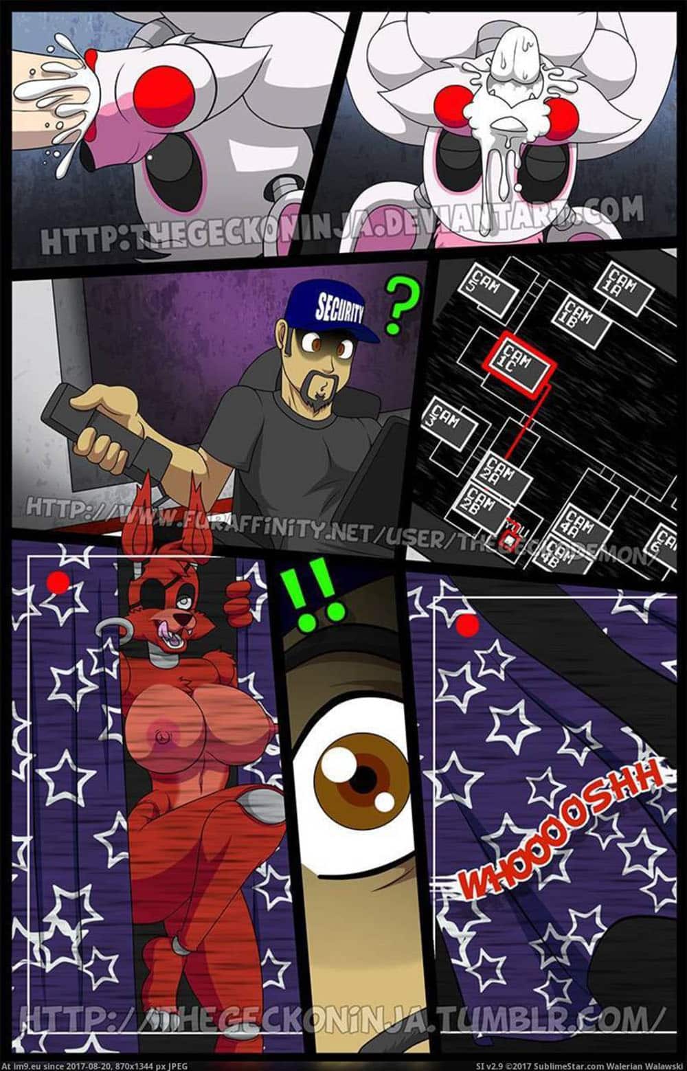 Fnaf porn comic - Five fucks at freddys 12