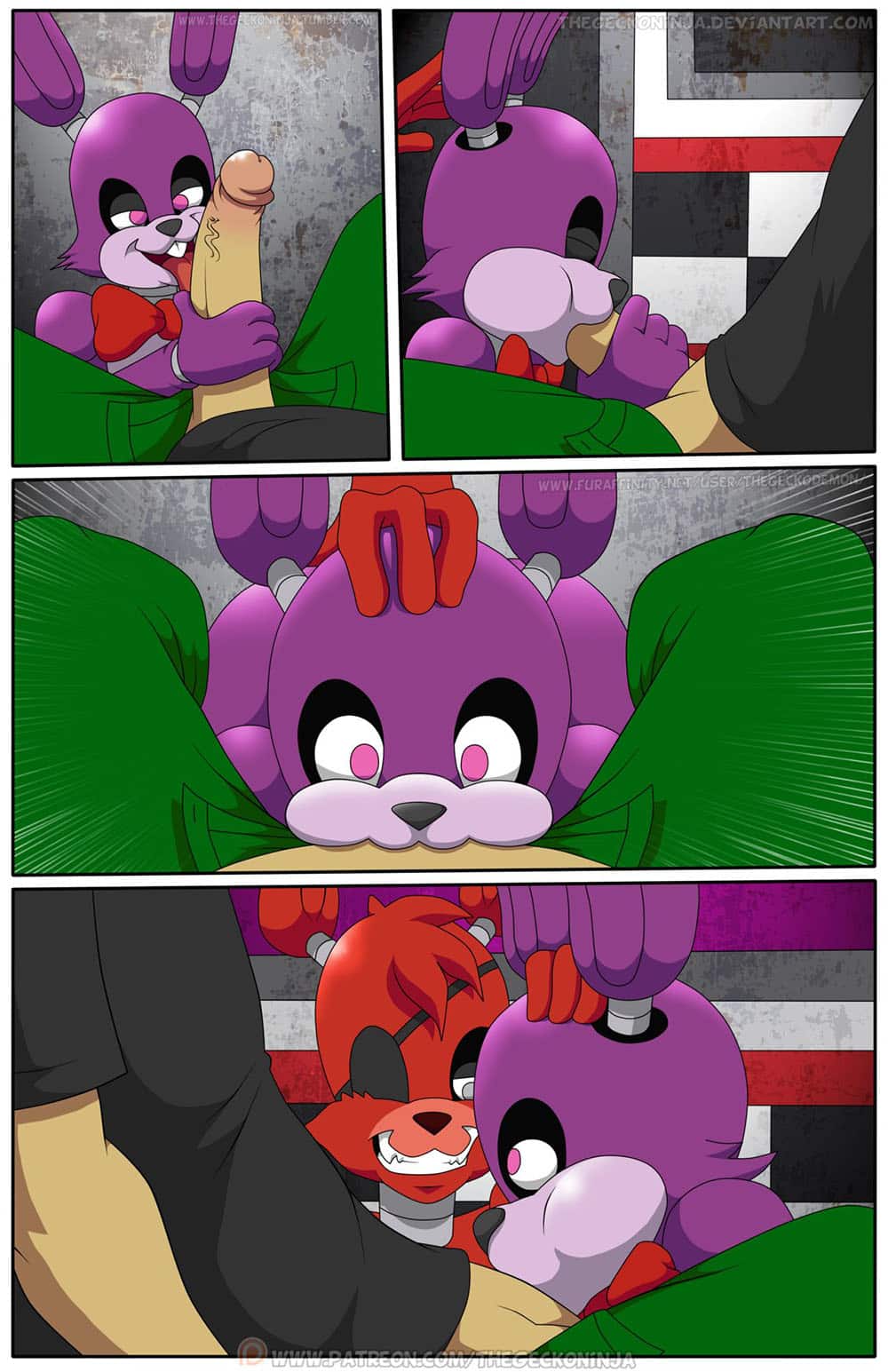 Fnaf porn comic - Five fucks at freddys 23