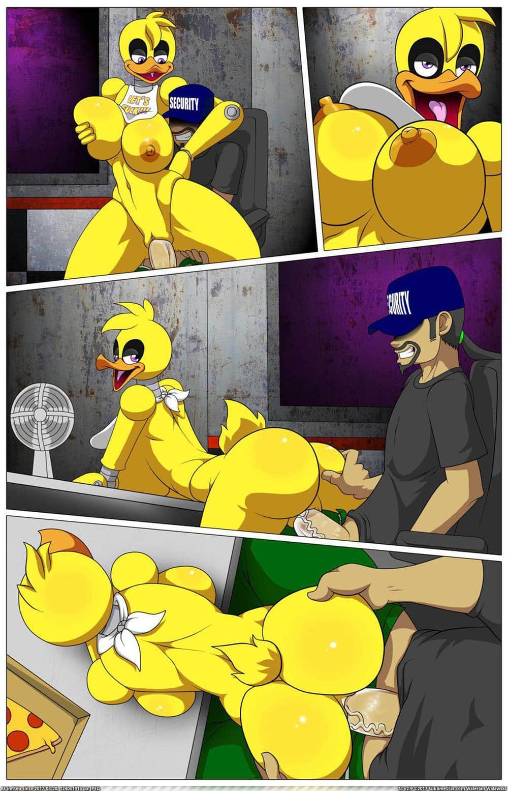 Fnaf porn comic - Five fucks at freddys 5