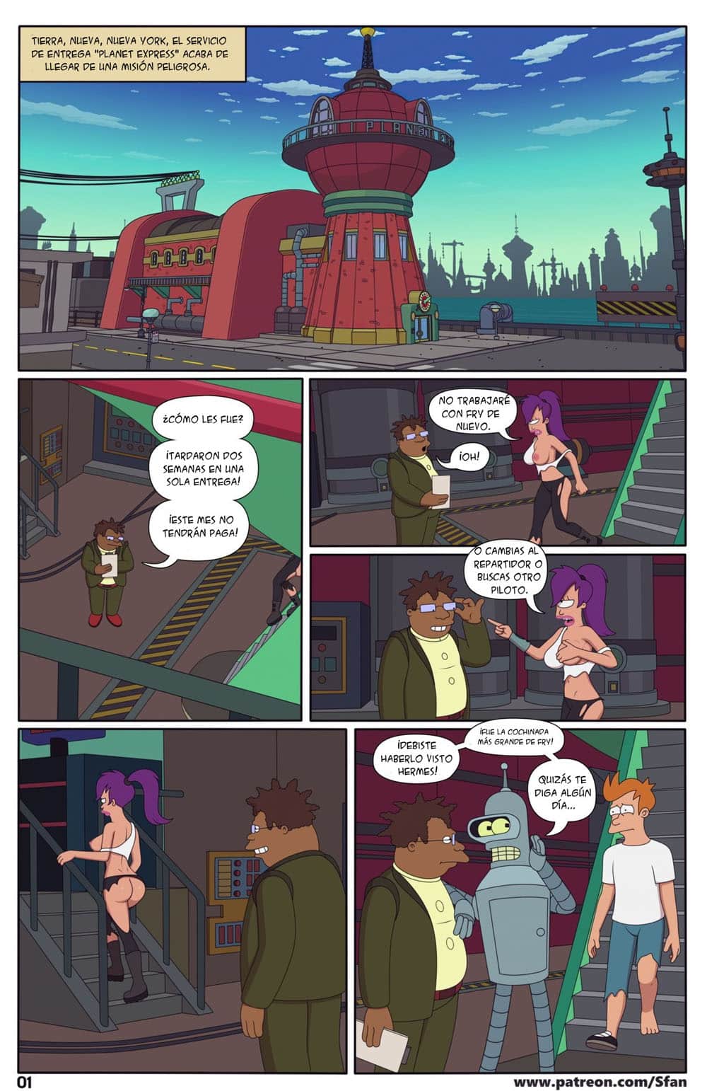 Comic porno futurama 3