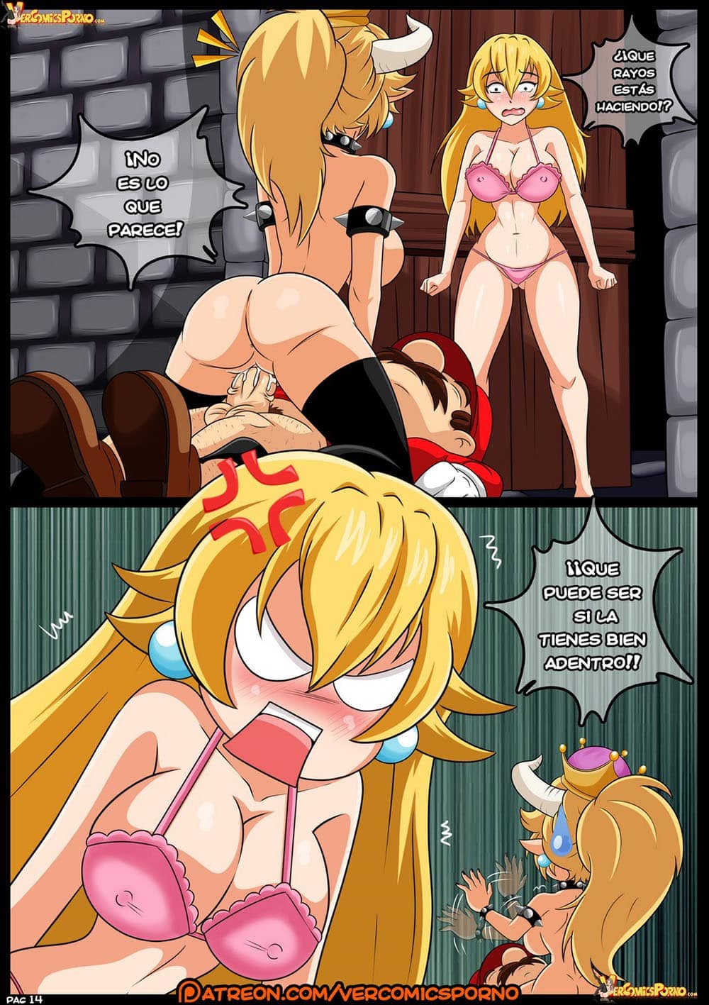 Bowsette porn comic 15