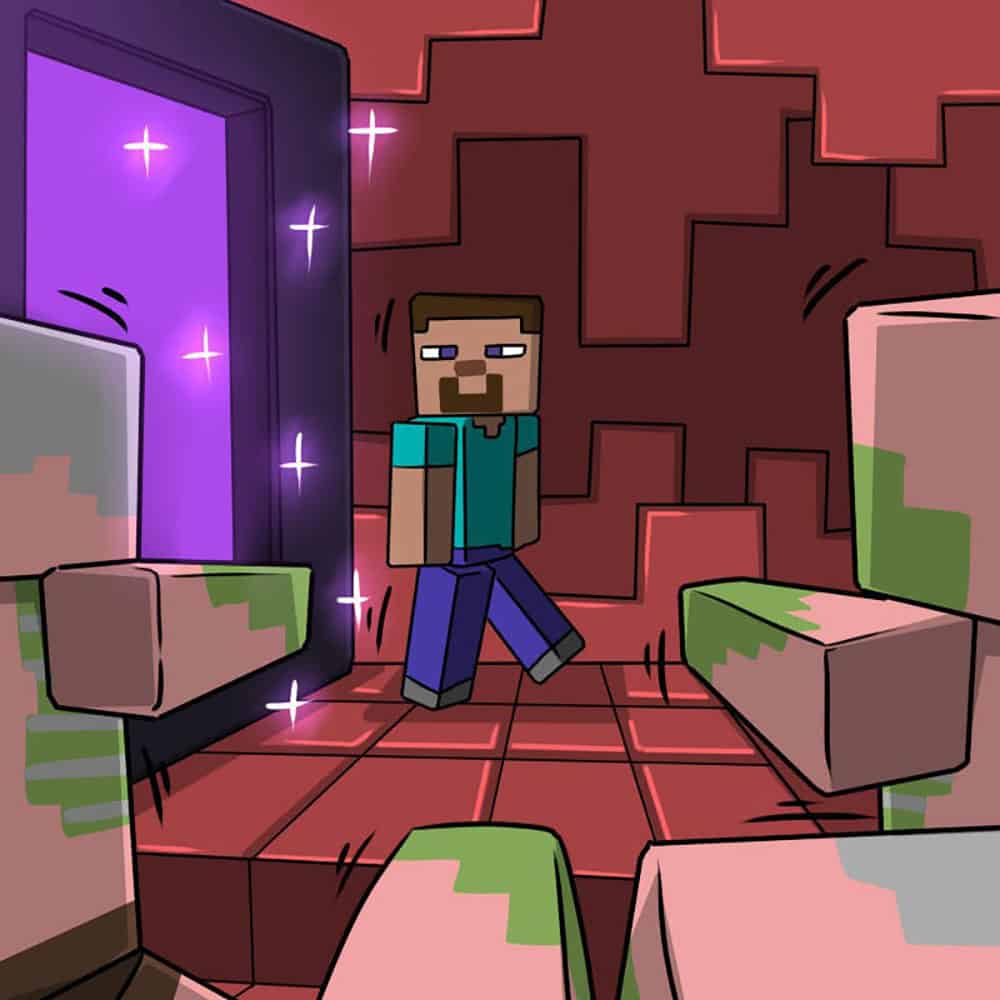 Minecraft porn comic 42