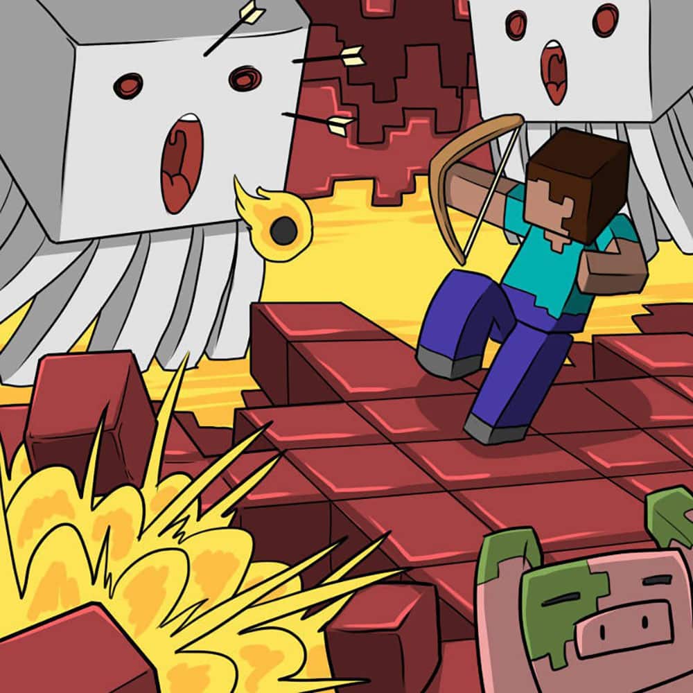 Minecraft porn comic 47