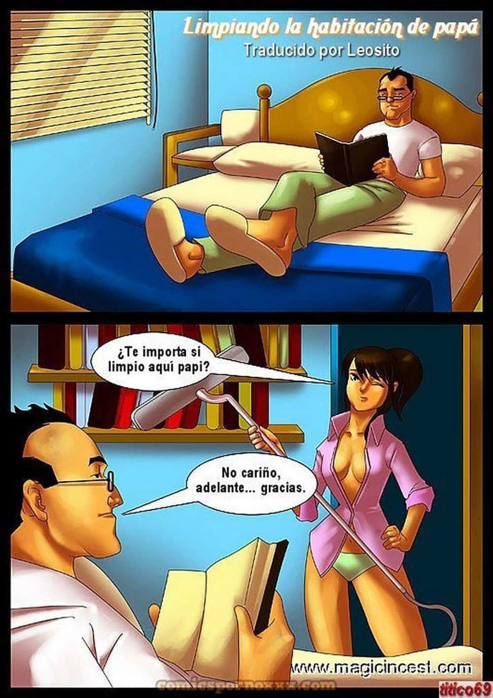 Comic porno papa