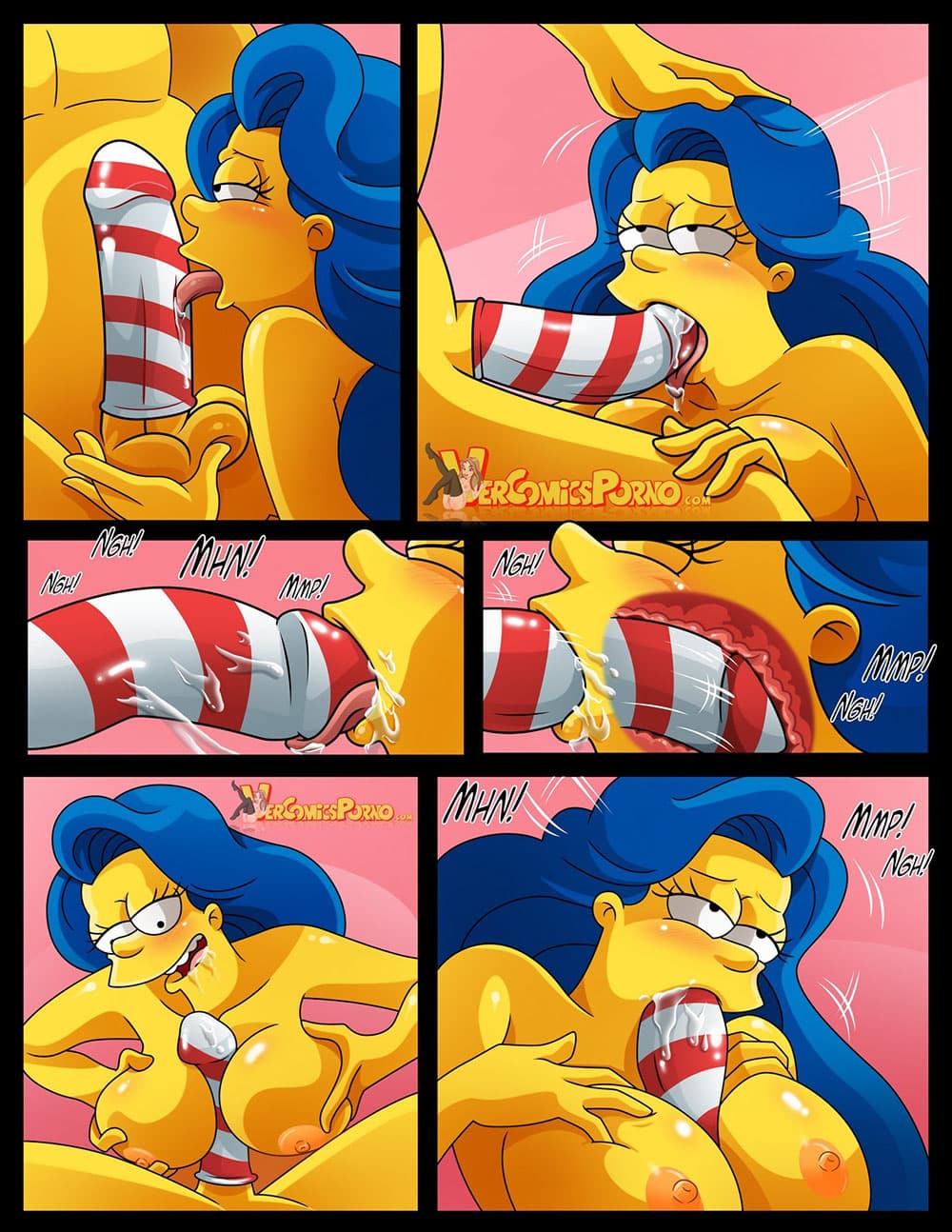 Marge Simpson comic porno 11