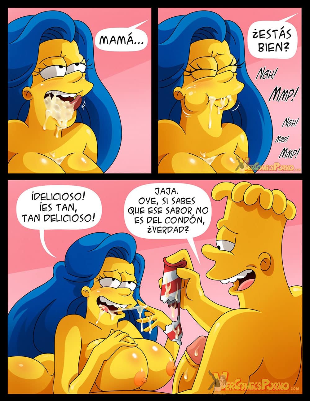 Marge Simpson comic porno 13