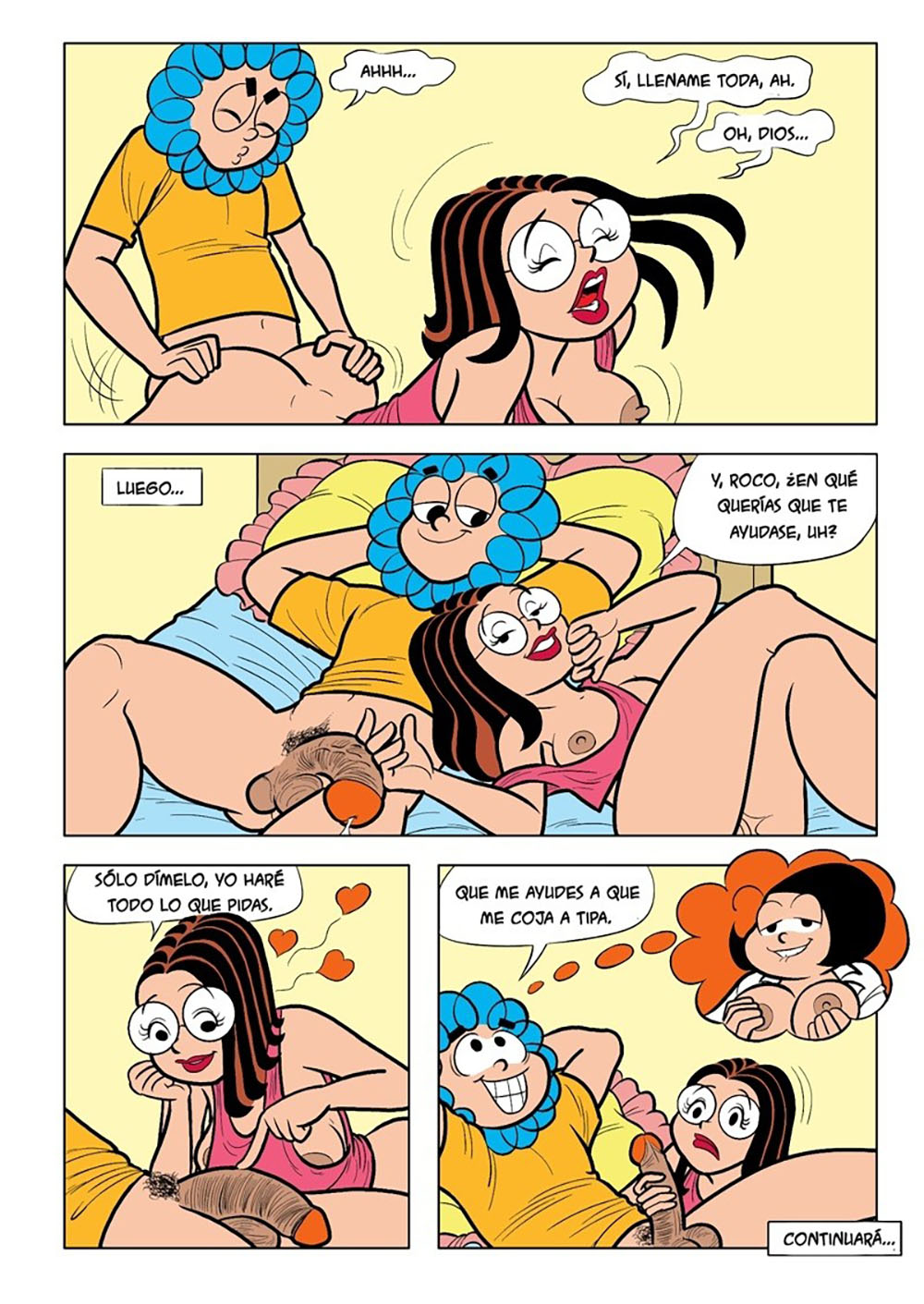 Entre amigos comic porno 6