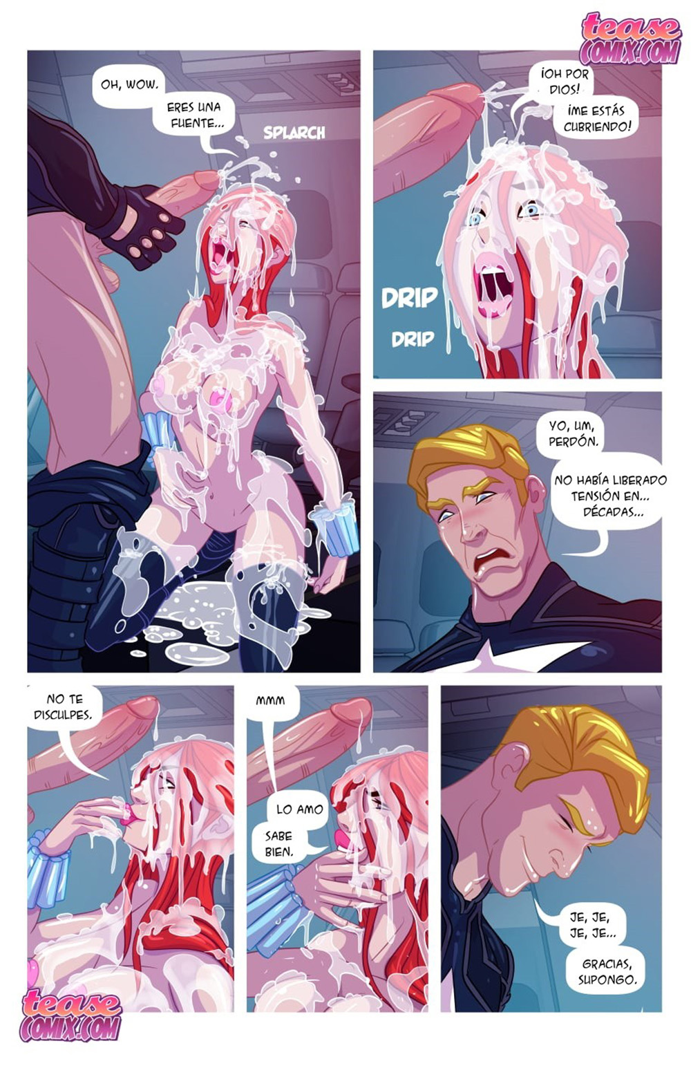 Black widow porn comic 21