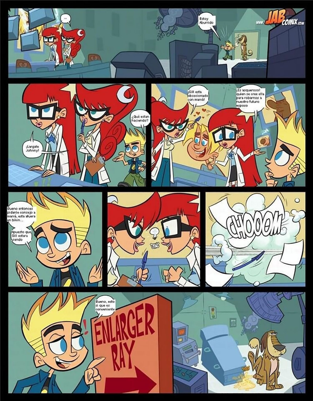 Johnny Test comic porno 3