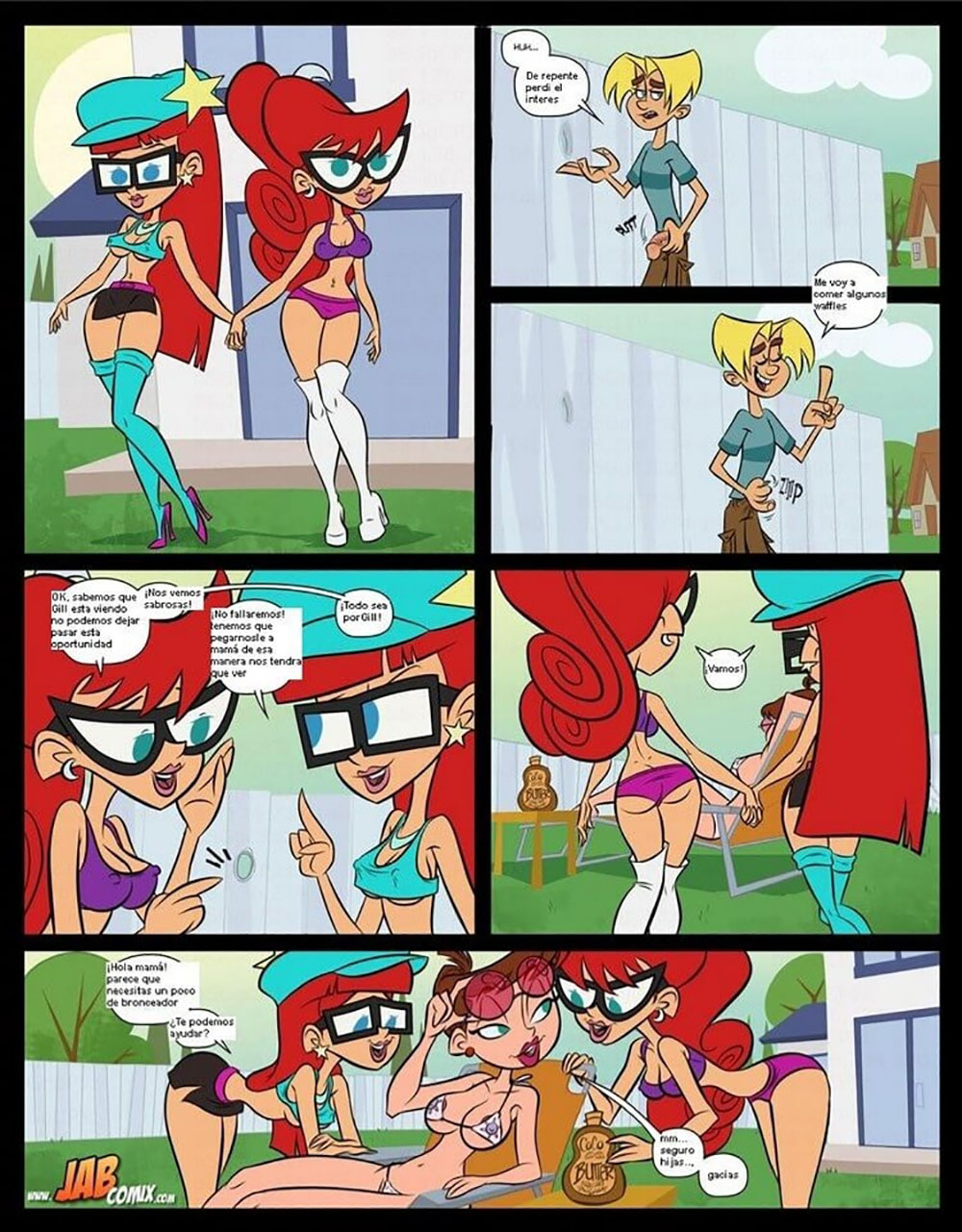 Johnny Test comic porno 5