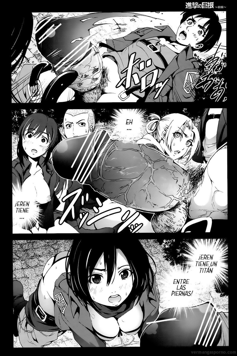 Shingeki no kyojin comic porno 13