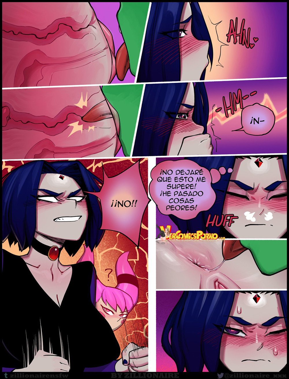 Raven porn comic 8